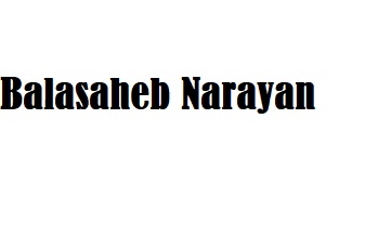 Balasaheb Narayan