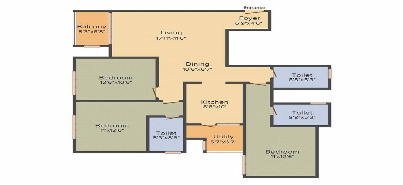 Mantra City 360 Phase 1 Floor Plan