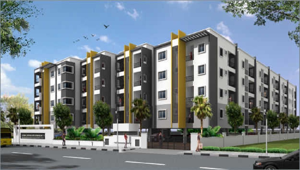 2  BHK - 1115 sqft