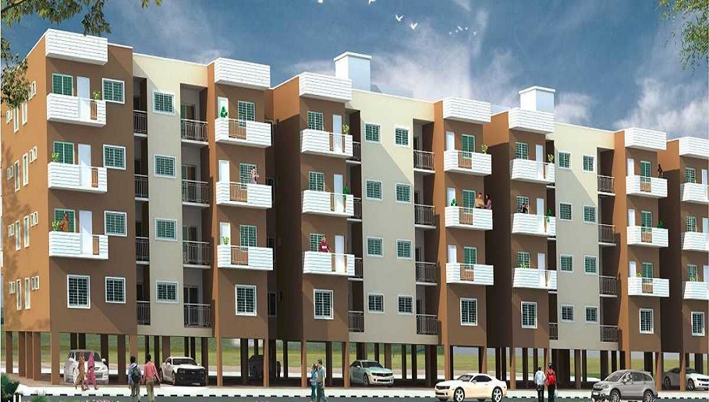 2  BHK - 674 sqft