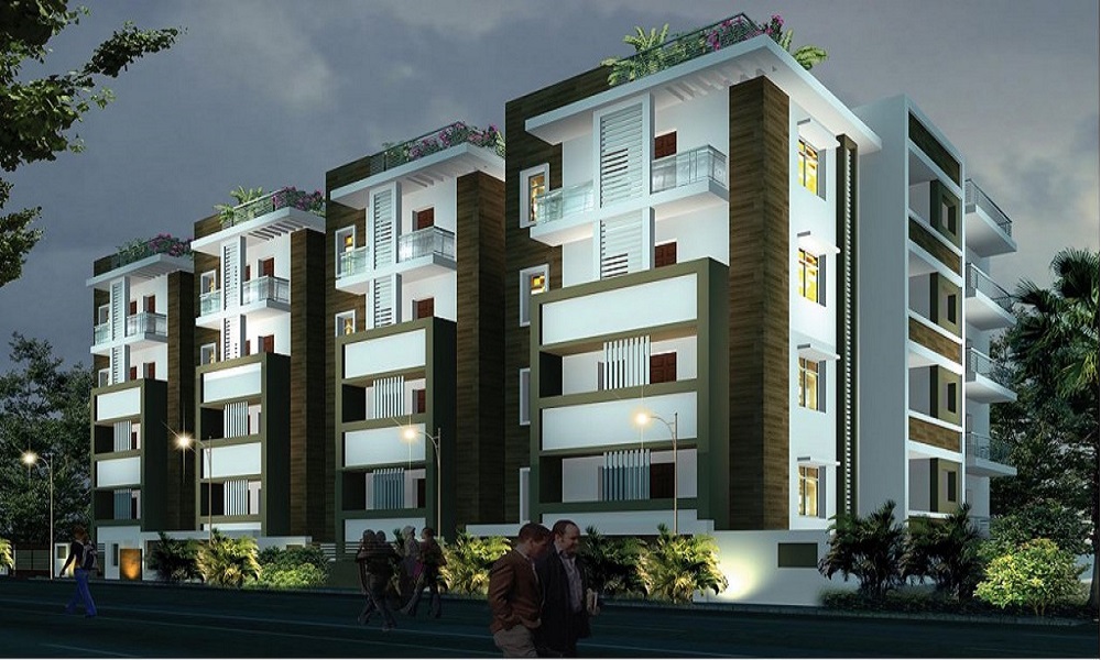 3  BHK - 1345 sqft