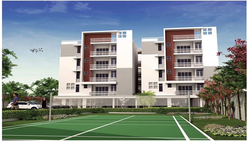 2  BHK - 1100 sqft