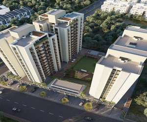 2 BHK  1200 Sqft Apartment for sale in  Kavisha Group Panorama in Bopal