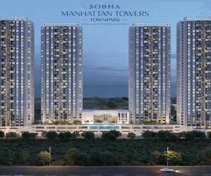 3 BHK  1498 Sqft Apartment for sale in  Sobha Manhattan Towers Town Park in Hosur Road