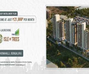 4 BHK  2322 Sqft Apartment for sale in  TVS Emerald Isle of Trees in Rachenahalli