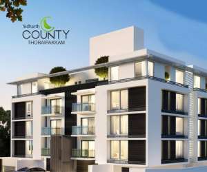 3 BHK  1400 Sqft Apartment for sale in  Sidharth Foundations Sidharth Country in Thuraipakkam